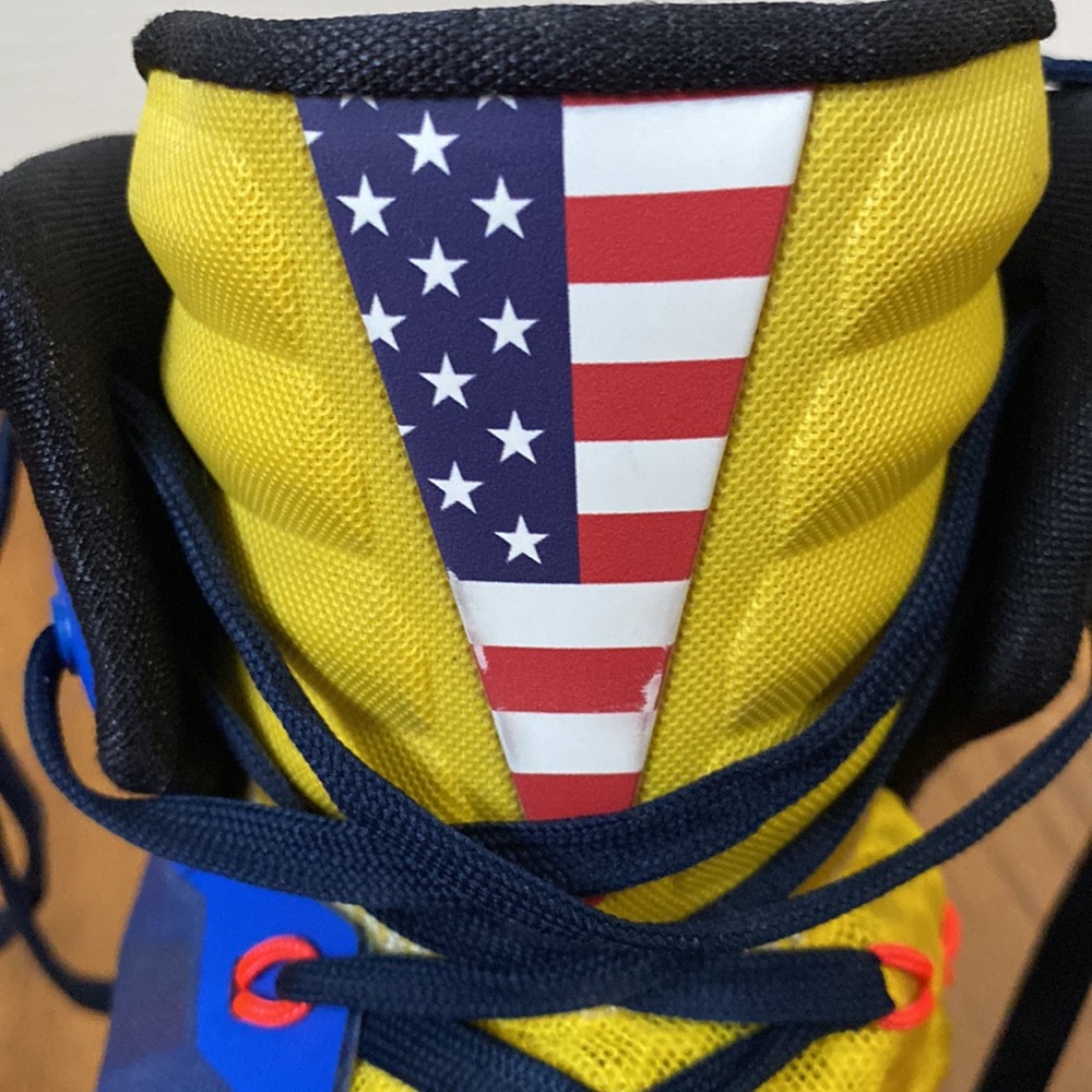 NIKE ID Custom Hi-Top Sneakers-Size 12.5 - Picture 11 of 12